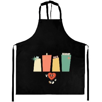 Discover Be a nice human Aprons