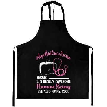 Discover Psych Nurse Aprons