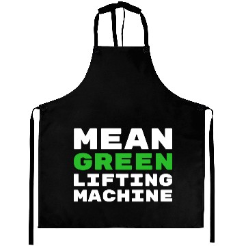 Discover Mean Green Lifting Machine Avocado Gym Aprons