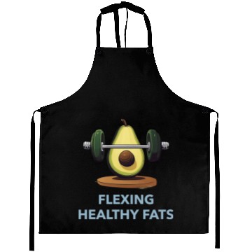 Discover Flexing Healthy Fats Avocado Gym Aprons