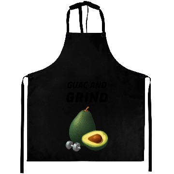 Discover Guac and Grind Avocado Gym Aprons