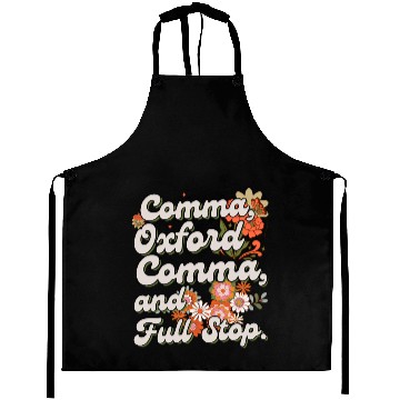 Discover Oxford comma. For grammar students and teachers Aprons