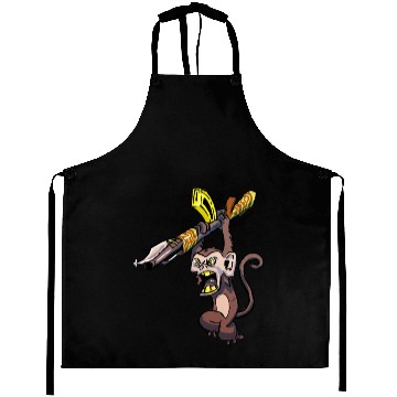 Discover Berserkk AK47 Monkey Aprons
