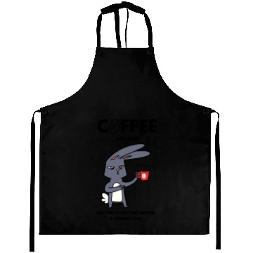 Discover Coffee, Because Adulting is Hard Aprons