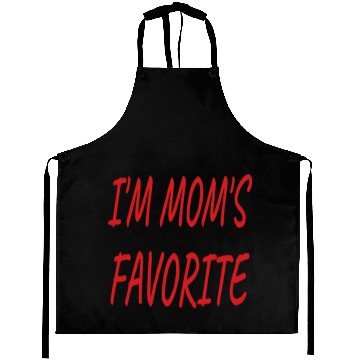 Discover Nice I'm Mom's Favorite.Family Gift Aprons