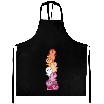 Discover Lesbian Flag Pride Lgbtq Cute Penguin Aprons