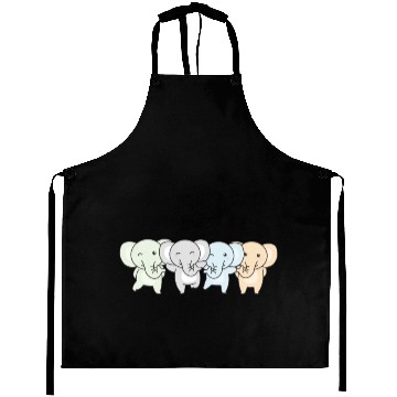 Discover Unlabeld Flag Pride Lgbtq Cute Elephant Aprons