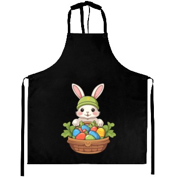 Discover Easter Bunny Rabbit Easter Day Egg Basket Aprons