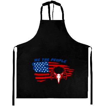 Discover American Flag Eagle Aprons