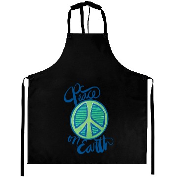 Discover Peace on Earth Aprons