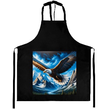 Discover Majestic Eagle: Soaring Spirit Aprons
