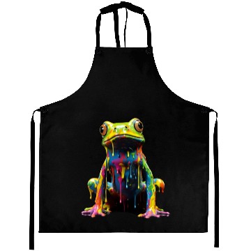 Discover Rainbow Frog Aprons