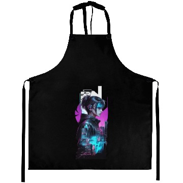 Discover sci fi character v9 Aprons