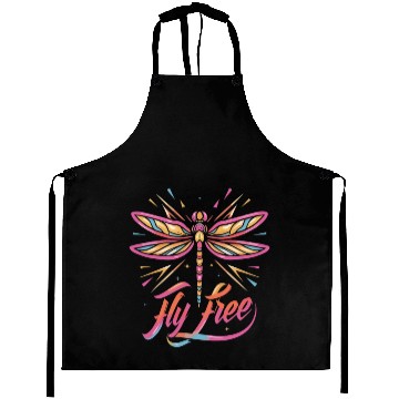 Discover Fly Free - Dragonfly Aprons