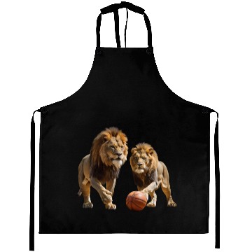Discover Basketball lion player Aprons