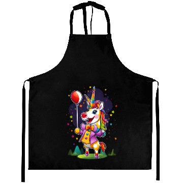 Discover Clown Unicorn Aprons