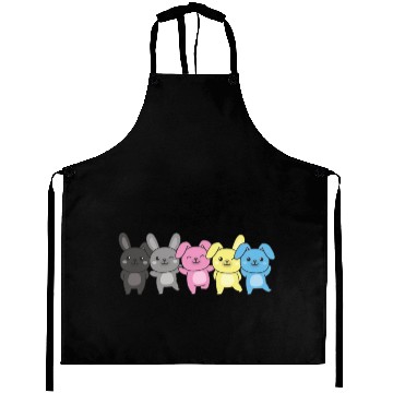 Discover Polygender Flag Pride Lgbtq Bunny Aprons