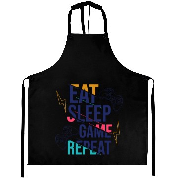 Discover modern typography game quote Aprons