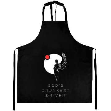 Discover God's Drunkest Driver Aprons