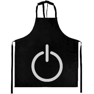 Discover power button white Aprons