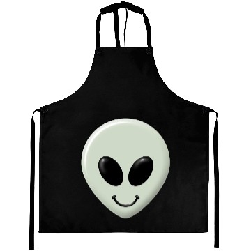 Discover Alien Happy Face Aprons