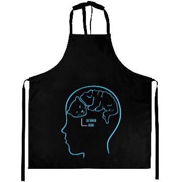 Discover Cat Owner Brain Cat Lover And Owner Gift Aprons