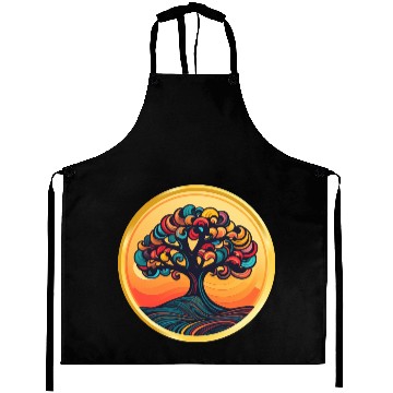 Discover Fall Color Tree Aprons