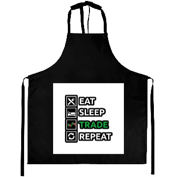 Discover Bitcoin Eats Sleep Trade and Repeat Criptocurrency Aprons