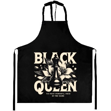 Discover Black Queen The Most Powerful Chess African USA Aprons