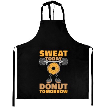 Discover Fitness Donut Donut Gym Aprons