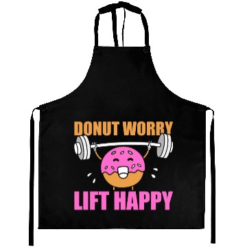 Discover Fitness Donut Funny Donut Gym Aprons