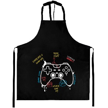 Discover PlayStation Remote controller white Aprons