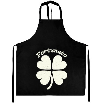 Discover Fortunato Emblem Distressed Four-Leaf Aprons