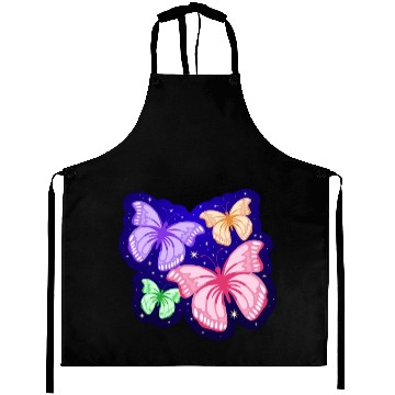 Discover Cute Butterflies Design Aprons