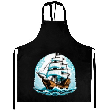 Discover Pirate Ship 1 Aprons