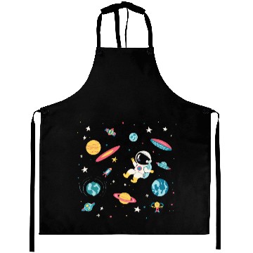 Discover baby bump baby explorer space Aprons