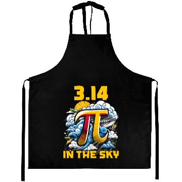 Discover Funny Pi Day 2024 3,14 Pi Number Symbol Math Aprons