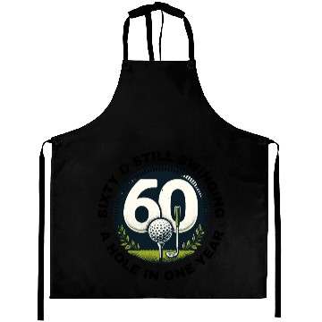Discover Golf-themed 60th birthday celebration Aprons