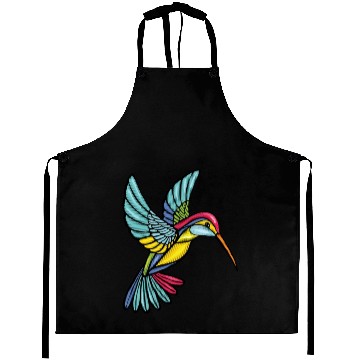 Discover Colourful Hummingbird, Sweet and Elegant Style Aprons