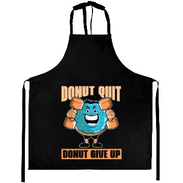 Discover Fitness Donut Donut Gym Aprons