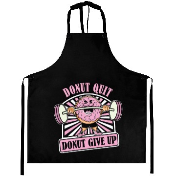 Discover Fitness Donut Funny Donut Gym Aprons