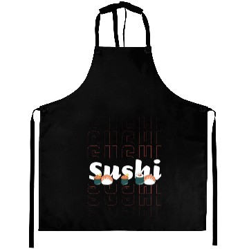 Discover Japanese Fish Maki Cuisine Aprons