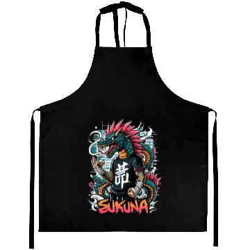 Discover Dragon Sukuna Aprons