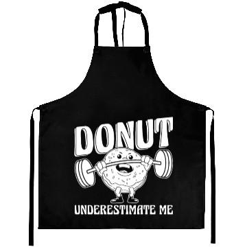 Discover Fitness Donut Funny Donut Gym Aprons