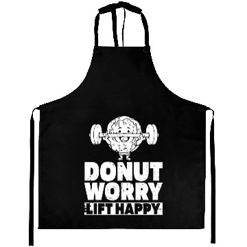 Discover Fitness Donut Funny Donut Gym Aprons