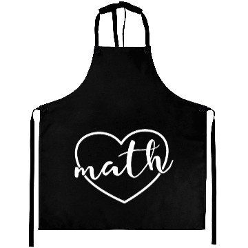 Discover Math Heart Back To School Mathematics Math Teacher Aprons