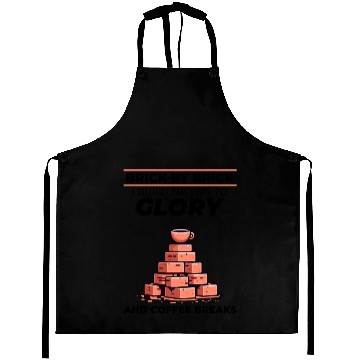 Discover Bricklayer Brick Mason Job Site Humor Coffee Funny Aprons