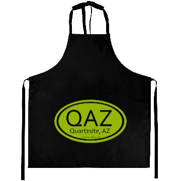 Discover QAZ Black w/Green Aprons