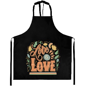 Discover love is love Aprons