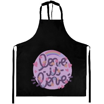 Discover love is love Aprons